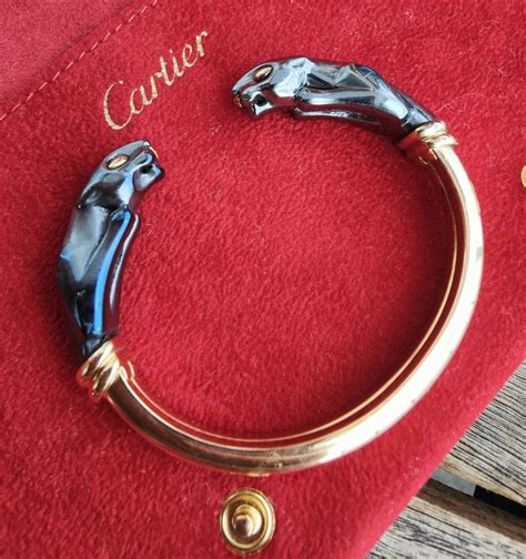 cartier panthere armreif vintage